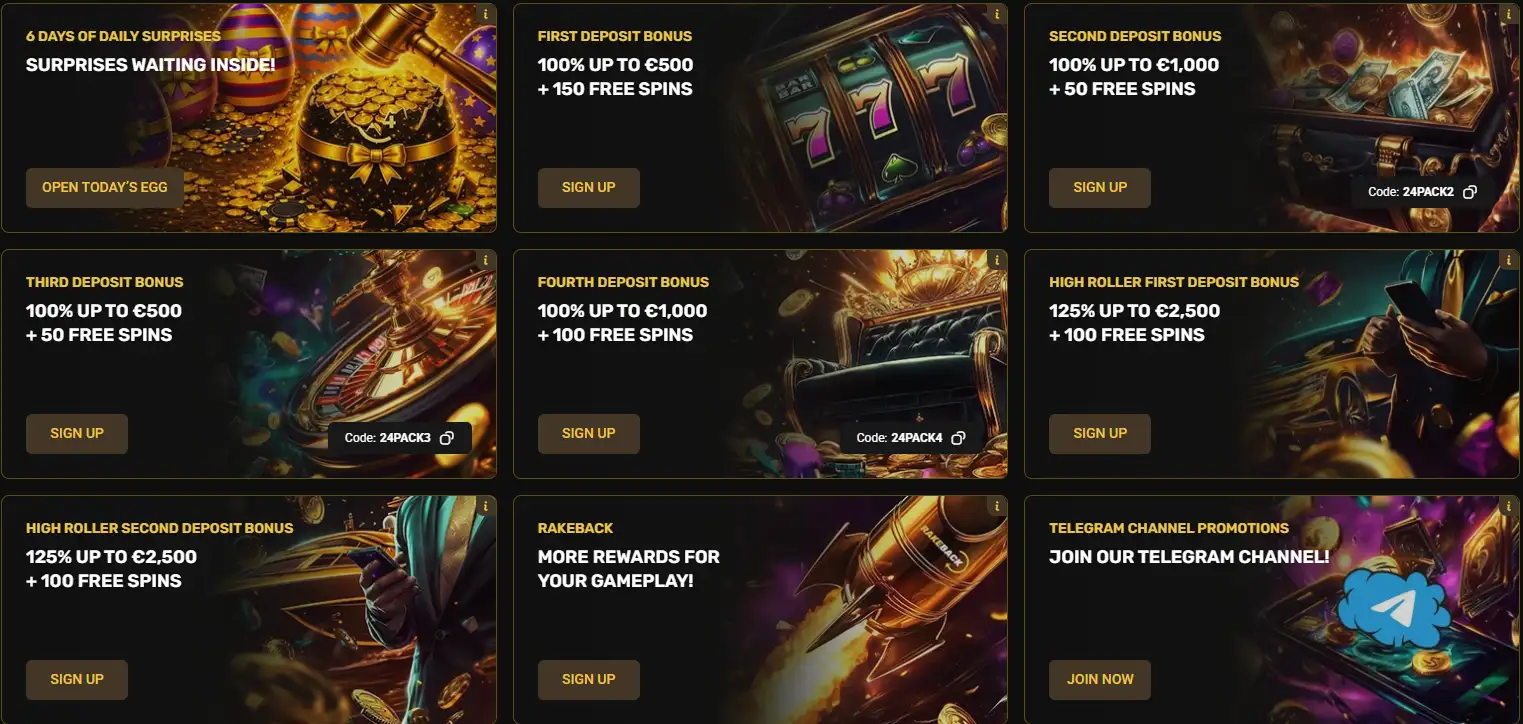 24casino bonus